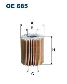 Фільтр масляний FILTRON OE 685