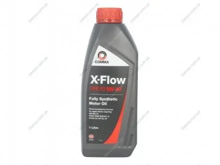 Моторное масло X-FLOW PD 5W40 SYNT. 1л COMMA X-FLOW PD 5W40 SYNT. 1L