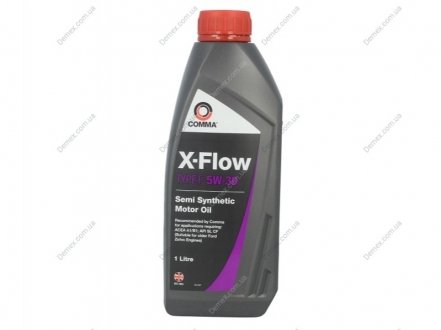 Моторное масло X-FLOW F 5W30 1л COMMA X-FLOW F 5W30 SEMI.1L (фото 1)
