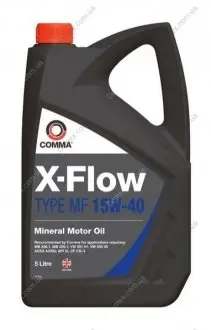 Моторное масло X-FLOW MF 15W40 5л COMMA X-FLOW MF 15W40 MIN. 5L