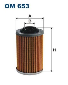 Фильтр масляный FILTRON OM 653