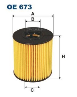 Масляный фильтр FILTRON OE 673