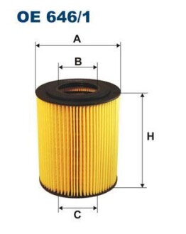 Фильтр масляный FILTRON OE 646/1