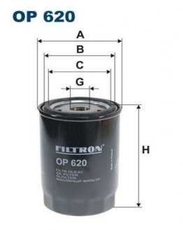 Фільтр масляний FILTRON OP 620 (фото 1)