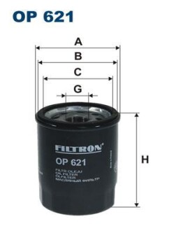 Масляный фильтр FILTRON OP 621