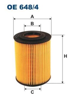 Фильтр масляный FILTRON OE 648/4