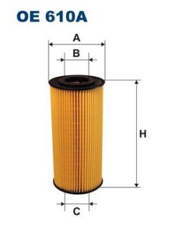 Фільтр масляний FILTRON OE 610A (фото 1)