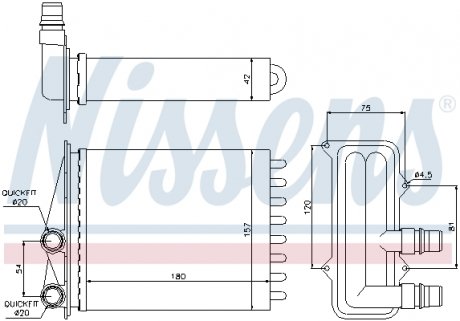 Розпилювач омивача IVECO 4432041