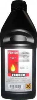 Гальмівна рідина DOT 4 1 л FERODO FBX100A