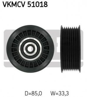 Направляючий ролик SKF VKMCV 51018