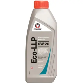 Моторное масло Eco-LLP 0W-20 синтетическое 1 л COMMA ECO-LLP 0W20 1L