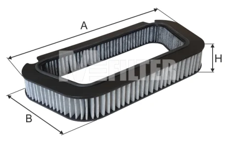 Фильтр салона M-FILTER MFILTER K9151C