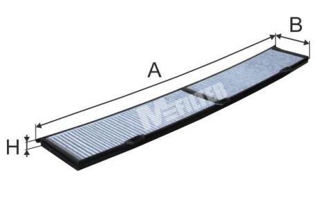 Фильтр салона M-FILTER MFILTER K9033C