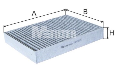 Фильтр салона M-FILTER MFILTER K9116C