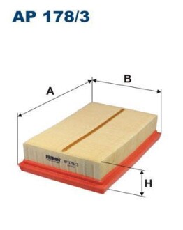 Фільтр повітря FILTRON AP 178/3