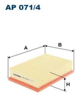 Фильтр воздуха FILTRON AP 071/4
