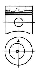 Поршень KOLBENSCHMIDT 93 045 600 (фото 1)