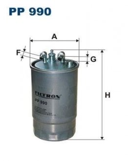 Фільтр палива FILTRON PP 990/2