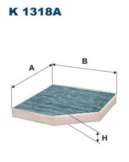 Фільтр салону FILTRON K 1318A