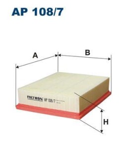 Фільтр повітря FILTRON AP 108/7