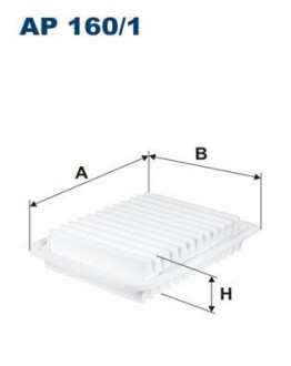 Фільтр повітря FILTRON AP 160/1