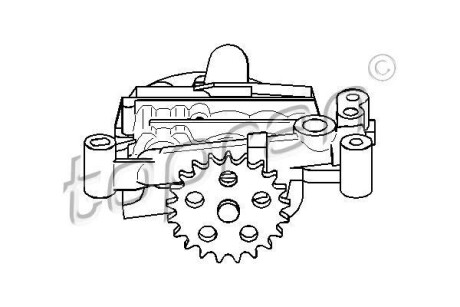 Масляный насос TOPRAN 720 157