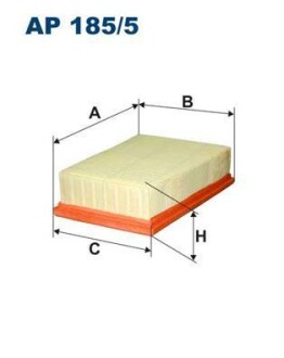 Фільтр повітря FILTRON AP 185/5