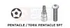 Насадка TORX 1/4 TOPTUL BCNA0808 (фото 3)