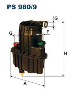 Фільтр палива FILTRON PS 980/9