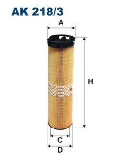 Фильтр воздуха FILTRON AK 218/3