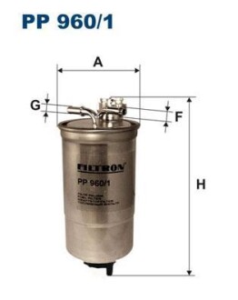 Фільтр палива FILTRON PP 960/1