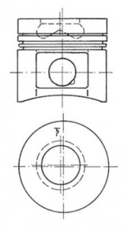 Поршень KOLBENSCHMIDT 99 516 600