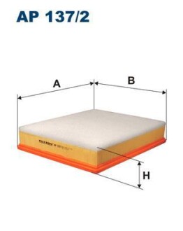 Фільтр повітря FILTRON AP 137/2