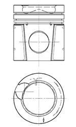 Поршень KOLBENSCHMIDT 94 896 600 (фото 1)