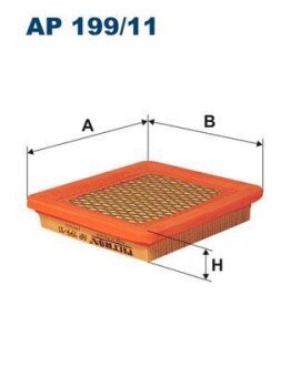 Фільтр повітря FILTRON AP 199/11