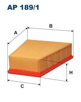 Фільтр повітря FILTRON AP 189/1