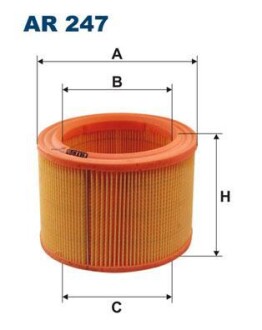 Фільтр повітря FILTRON AR 247