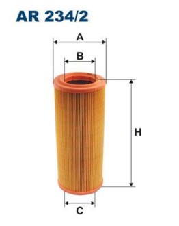 Фильтр воздуха FILTRON AR 234/2