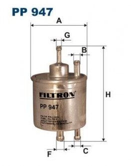 Фільтр палива FILTRON PP 947/1 (фото 1)