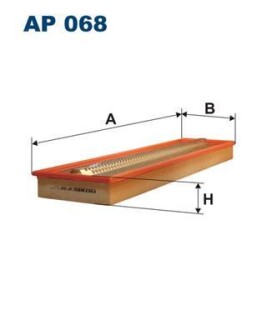 Фільтр повітря FILTRON AP 068 (фото 1)