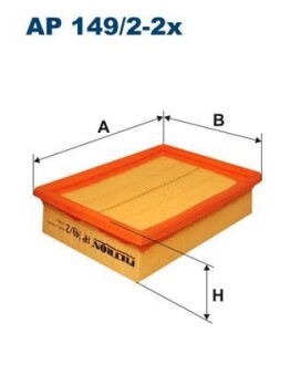 Фільтр повітря FILTRON AP 149/2-2X
