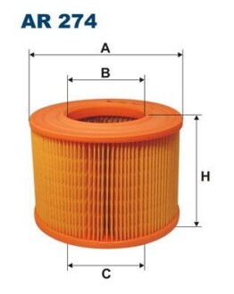 Фільтр повітря FILTRON AR 274