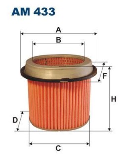 Фільтр повітря FILTRON AM 433