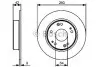 Тормозной диск BOSCH 0 986 479 C63 (фото 1)