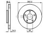 Тормозной диск BOSCH 0 986 479 C81 (фото 1)