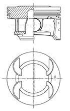 Поршень KOLBENSCHMIDT 41 492 600