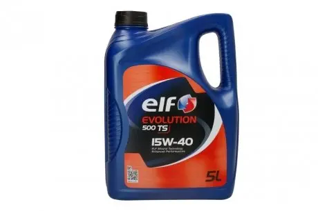 Моторное масло EVO 500 TS 15W40 5л ELF EVO 500 TS 15W40 5L