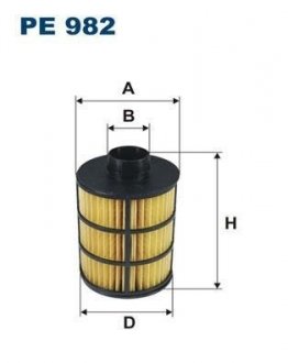 Фильтр топлива FILTRON PE982/5