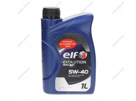 Моторное масло EVO 900 NF 5W40 1л ELF EVO 900 NF 5W40 1L
