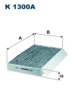 Фильтр салона FILTRON K 1300A